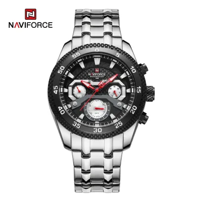 NAVIFORCE 9222 Sport Wristwatch Top Brand Luxury Military Men Watch Auto Date Week Quartz Waterproof Original Male Clock